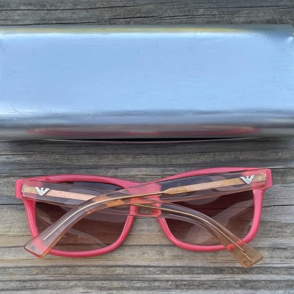 Emporio Armani Men Sunglasses Orange EA9874 CA2FM 55[]16 135 Eye Wear - Picture 11 of 12